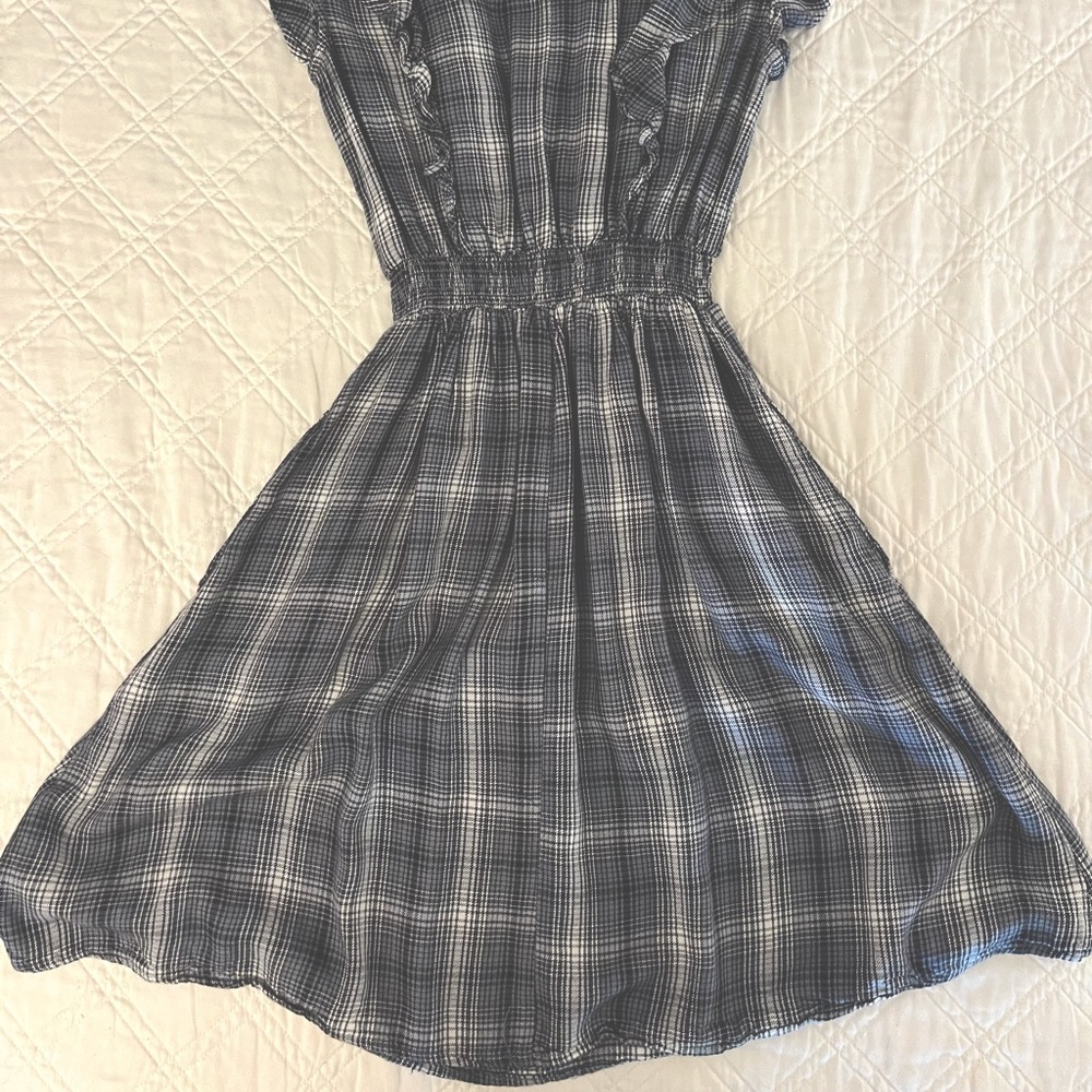 Universal Thread Ruffled Plaid Dress - image 4